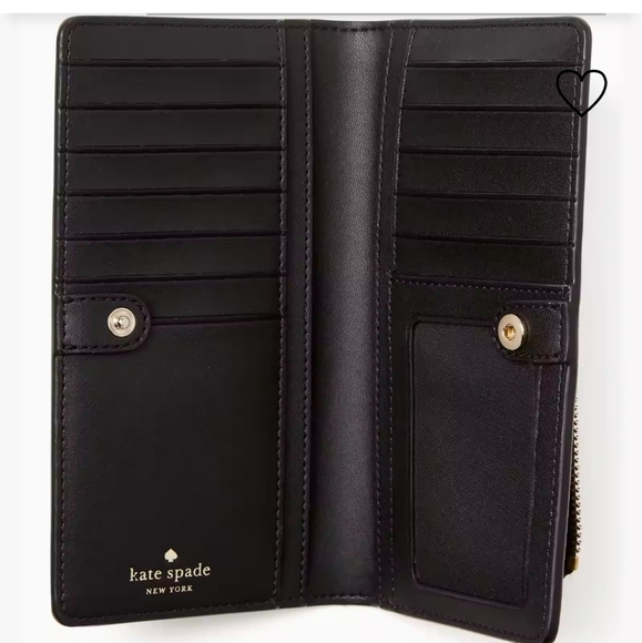 NWT KATE SPADE DANA LARGE SLIM BIFOLD WALLET - Picture 2 of 3
